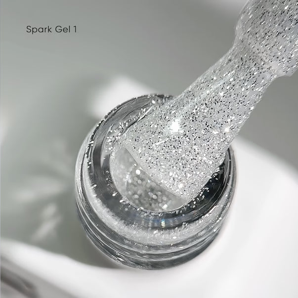 SAGA Professional Spark Gel Polish Set, 3×10 ml