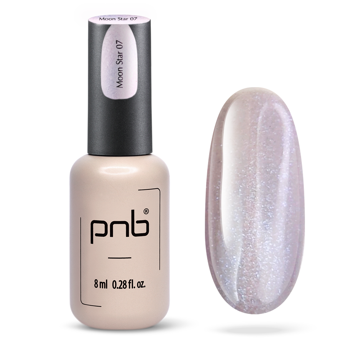 PNB Magnetic Gel Polish Glamour Cat, 07 Moon Star, 8ml