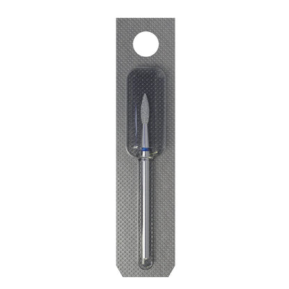 STALEKS EXPERT Diamantfräser „Spitze Flamme“ blau, Durchmesser 2,1 mm, Arbeitsteil 8 mm