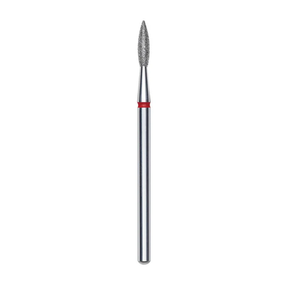 STALEKS Diamant-Fräser “Flamme spitz”, rot, Durchmesser 2,1 mm, FA11R021/8