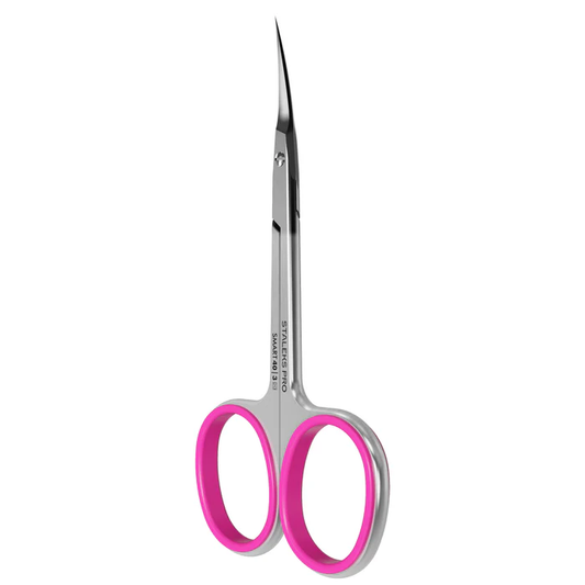 Nagelhautschere STALEKS Smart SS-40/3, klassische Klinge 25 mm, Silikon-Ringe