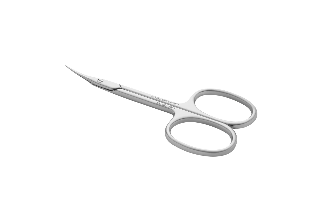 Nagelhautschere STALEKS EXPERT SE-50/1, Edelstahl, klassische Form, Klingenlänge 18 mm