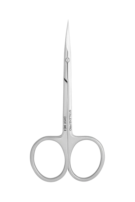 Nagelhautschere STALEKS EXPERT SE-50/3, Edelstahl, klassische Form, Klingenlänge 25 mm