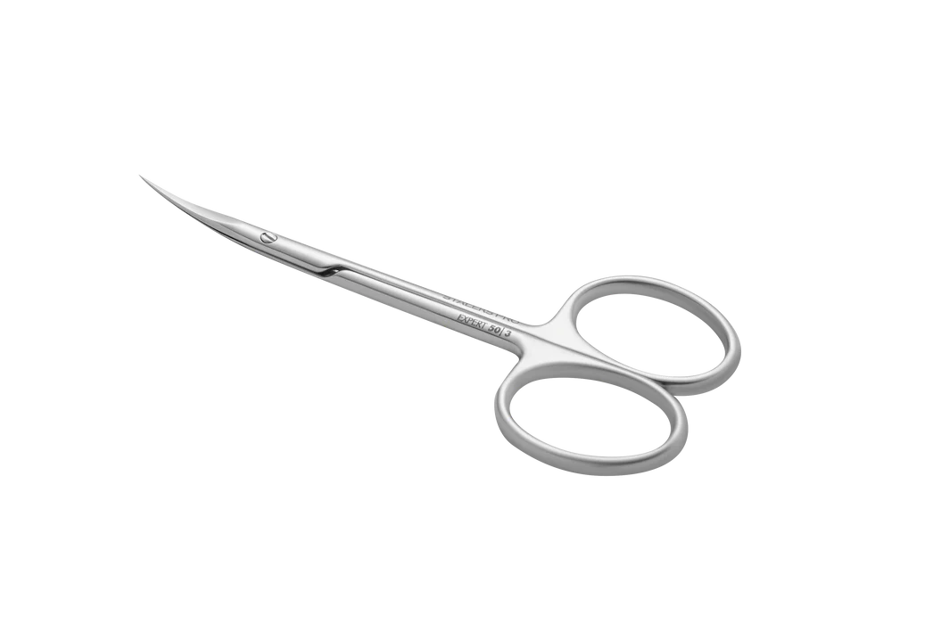 Nagelhautschere STALEKS EXPERT SE-50/3, Edelstahl, klassische Form, Klingenlänge 25 mm