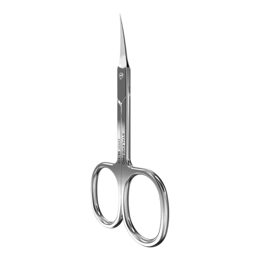 Nagelhautschere STALEKS EXPERT SE-50/2, Edelstahl, klassische Form, Klingenlänge 24 mm
