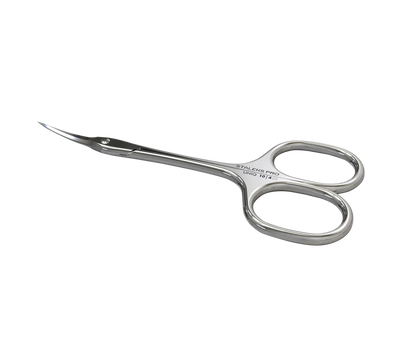 Nagelhautschere STALEKS UNIQ SQ-10/4 “Ballerina”, verlängerte Griffe, Klinge klassisch gebogen