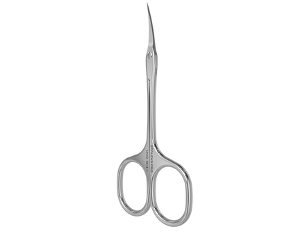 Nagelhautschere STALEKS UNIQ SQ-10/4 “Ballerina”, verlängerte Griffe, Klinge klassisch gebogen