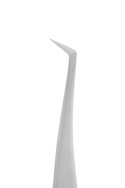 Wimpernverlängerungs-Pinzette STALEKS EXPERT TE-40/12 “Mega-Volume”, gebogen “Boot” 65 Grad