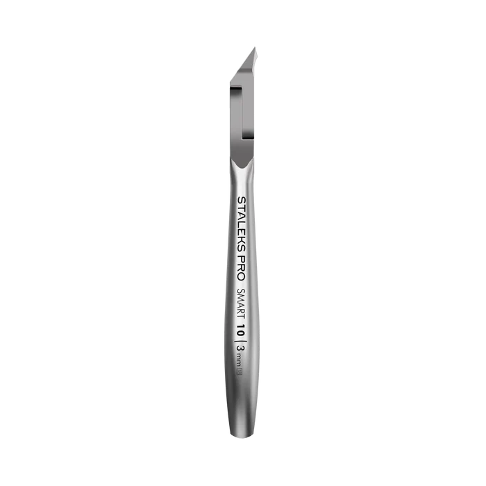 Nagelhautzange STALEKS SMART NS-10-3, Edelstahl, verkürzte Griffe, Klingenlängen 3 mm