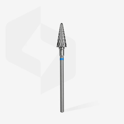 Carbide nail drill bit cone blue EXPERT head diameter 6 mm / working part 14 mm