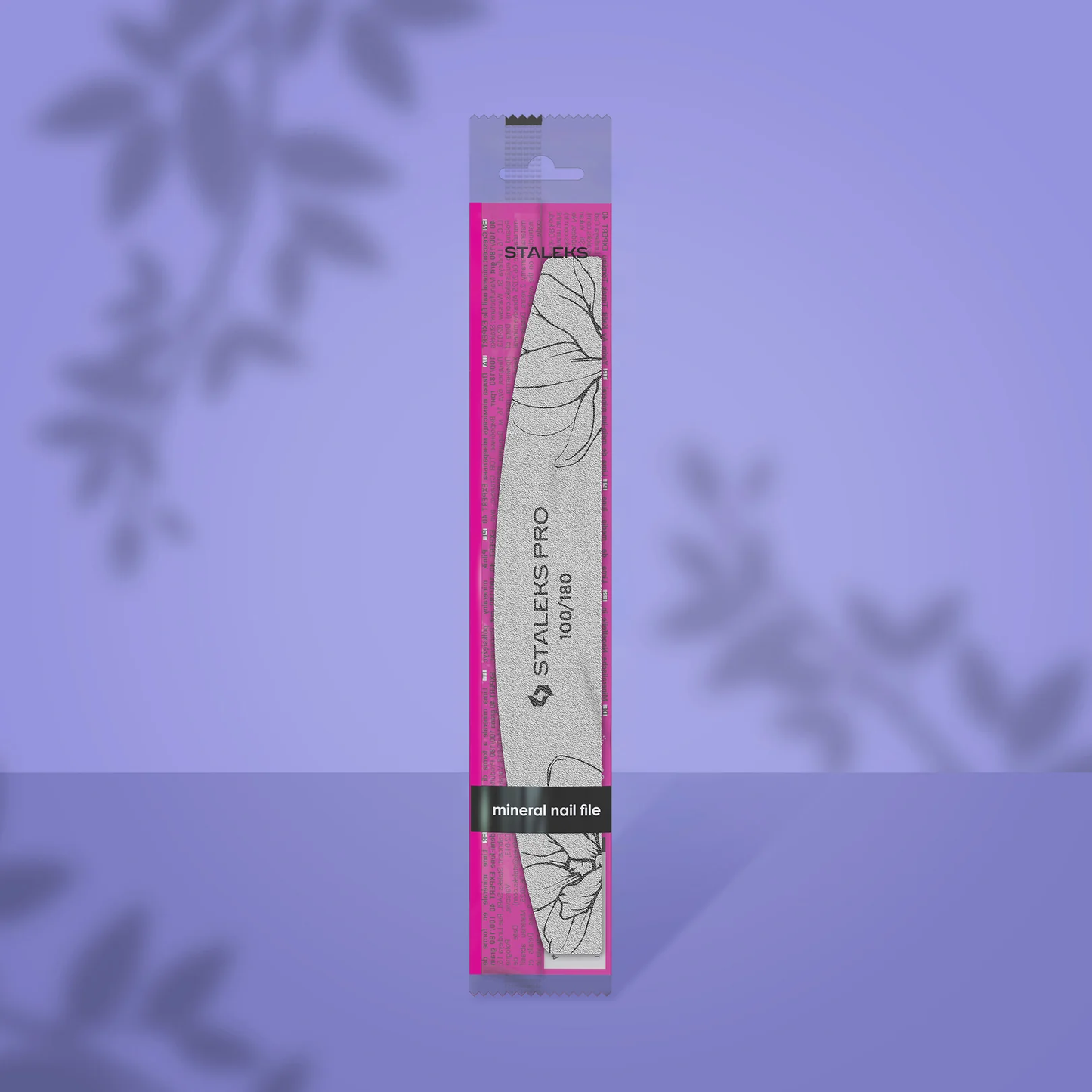 Halbmondförmige mineralische Nagelfeile EXPERT 40, 100/180 Grit