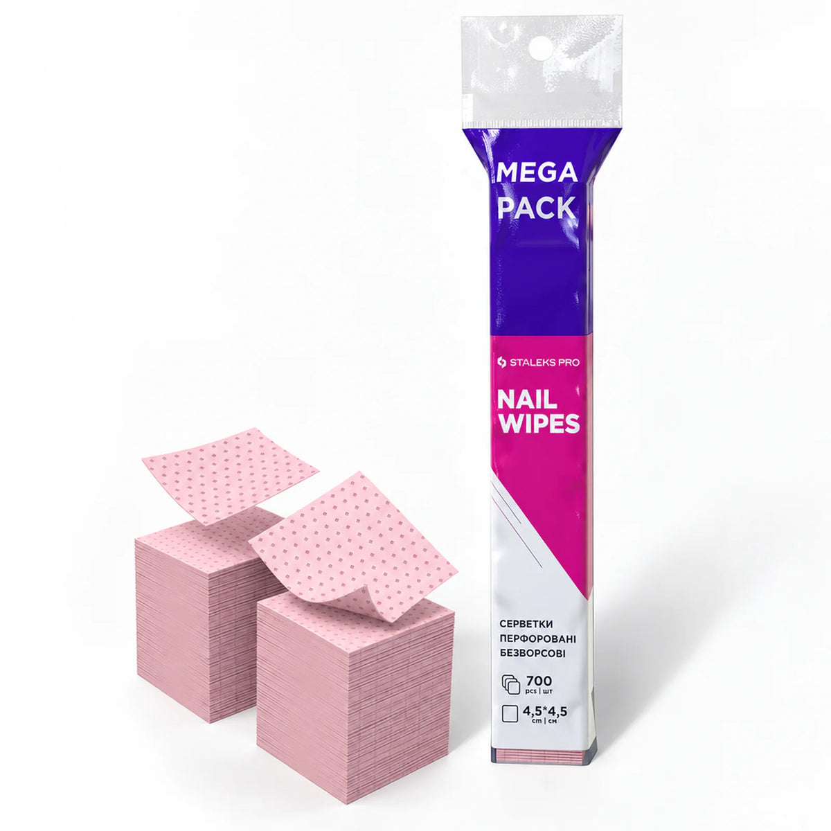STALEKS EXPERT Nail Wipes – perforierte, fusselfreie Tücher, 700 Stk.