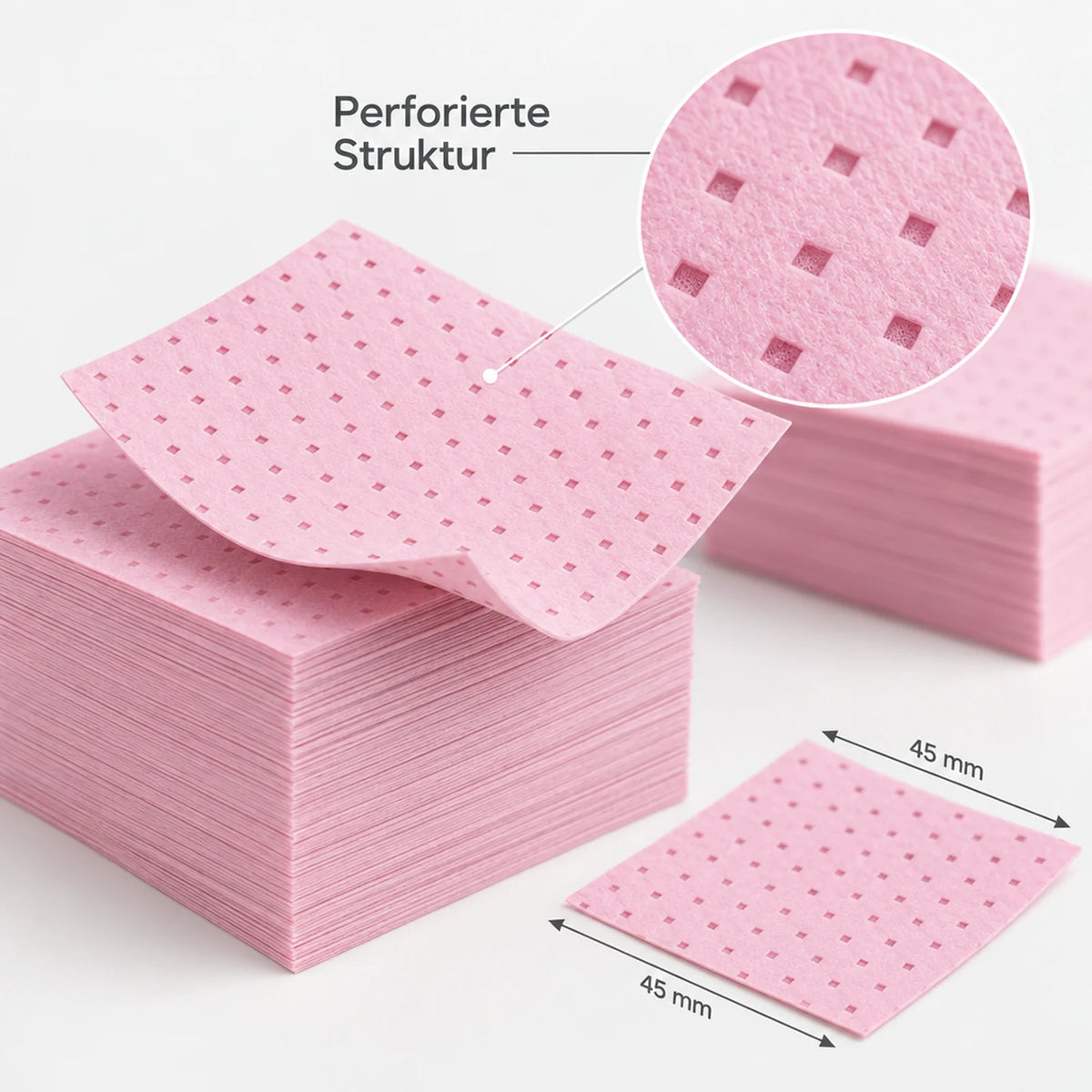 STALEKS EXPERT Nail Wipes – perforierte, fusselfreie Tücher, 700 Stk.