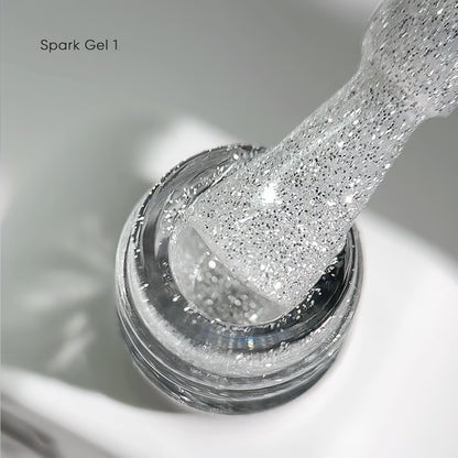 SAGA Professional Spark Gel Polish Set, 3×10 ml