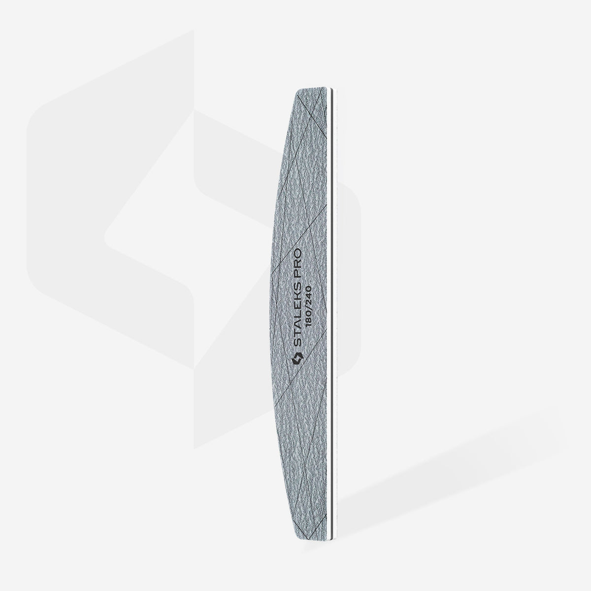STALEKS PRO SMART 40 – Mineral-Nagelfeilen Halbmond, 25 Stück