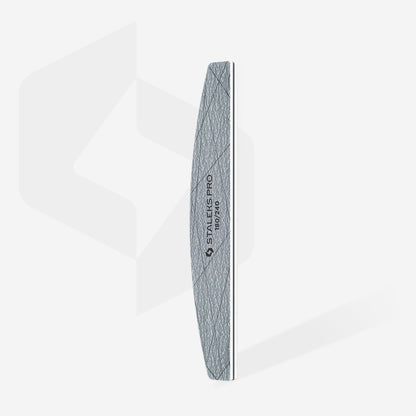 STALEKS PRO SMART 40 – Mineral-Nagelfeilen Halbmond, 25 Stück