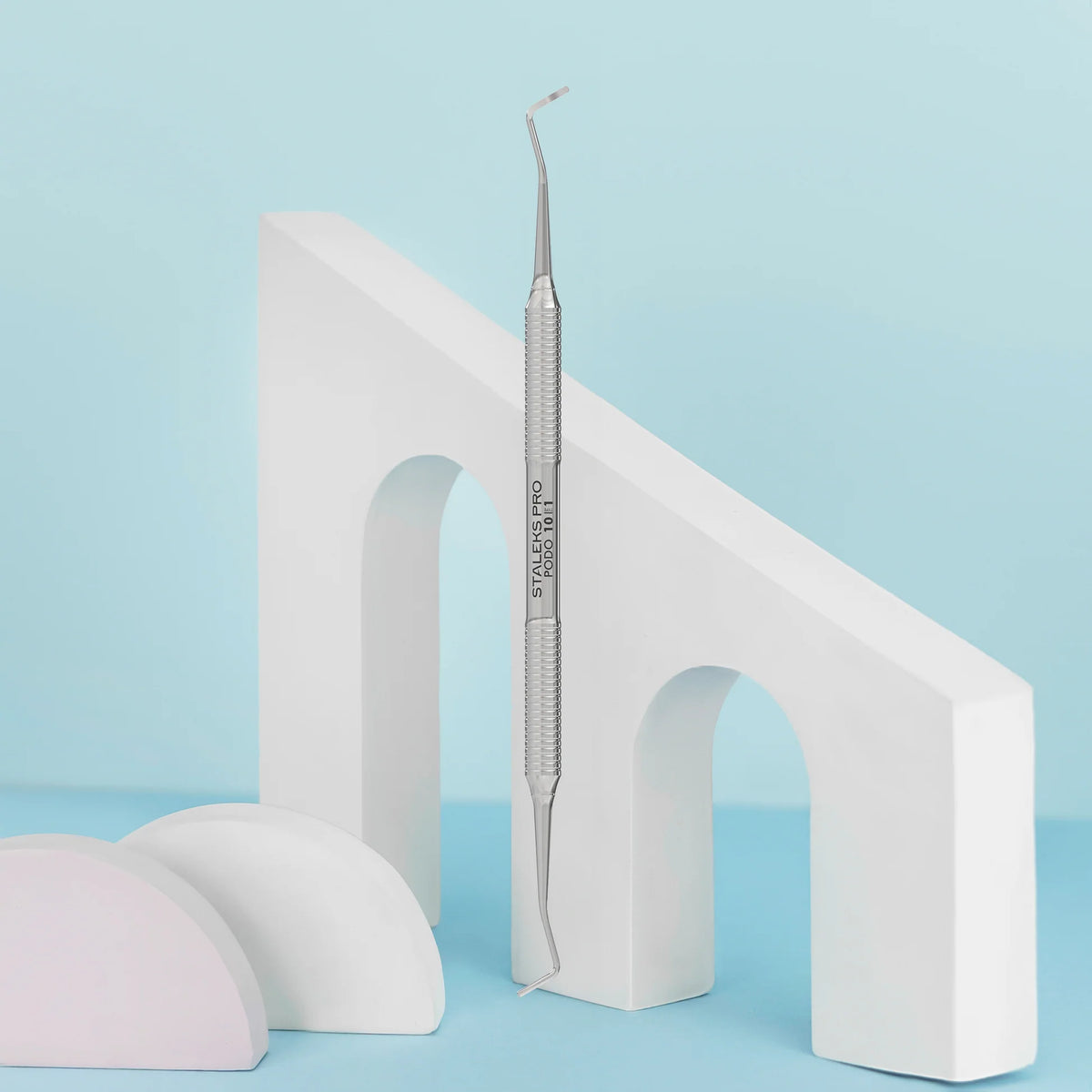 STALEKS PRO PODO 10 TYPE 1 – Doppelseitige Kürette für die Pediküre