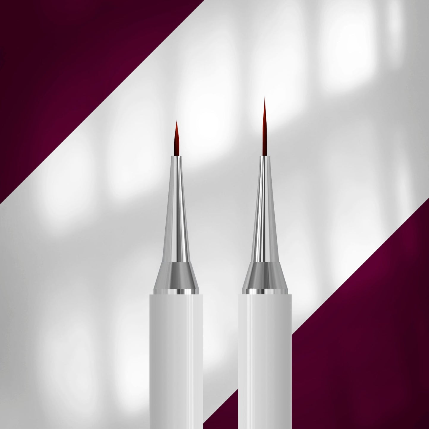 Staleks EXCLUSIVE 01/11 Doppelseitiger Liner-Pinsel 7 mm 12 mm