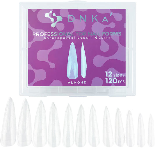 Professional Top Nail Forms - ALMOND | DNKa