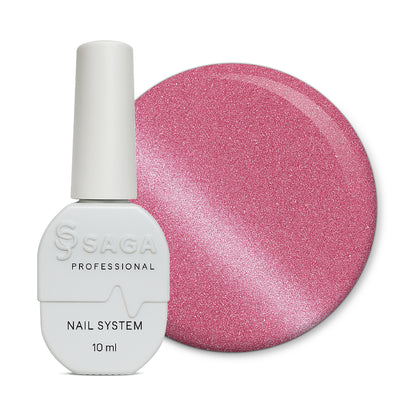 SAGA Professional Amber Cat 8 – magnetischer Gel-Lack in Rosa