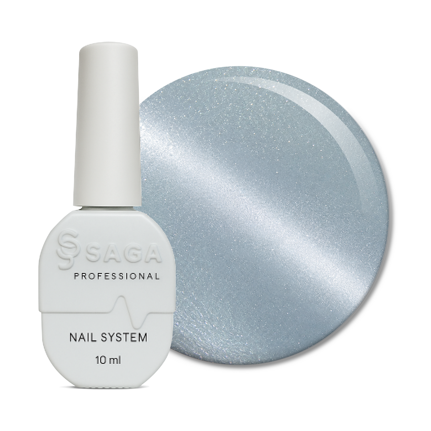 SAGA Professional Crystal Cat Gel-Lack 03, 10 ml