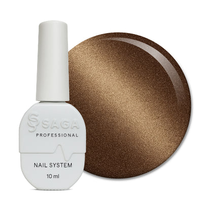 SAGA Professional Dream Cat 4 – magnetischer Gel-Lack in goldbronzenem Farbton