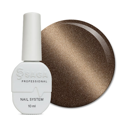 SAGA Professional Dream Cat 2 – magnetischer Gel-Lack in bronzegoldenem Farbton