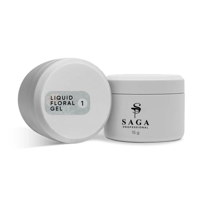 SAGA Professional Liquid Floral Gel 01, 15 g