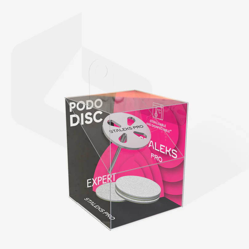 Staleks Pediküre-Disk PODODISC M EXPERT (20 mm) + 5 Einwegfeilen 180 Grit