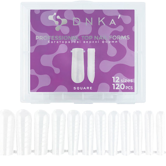 Professional Top Nail Forms - SQUARE | DNKa