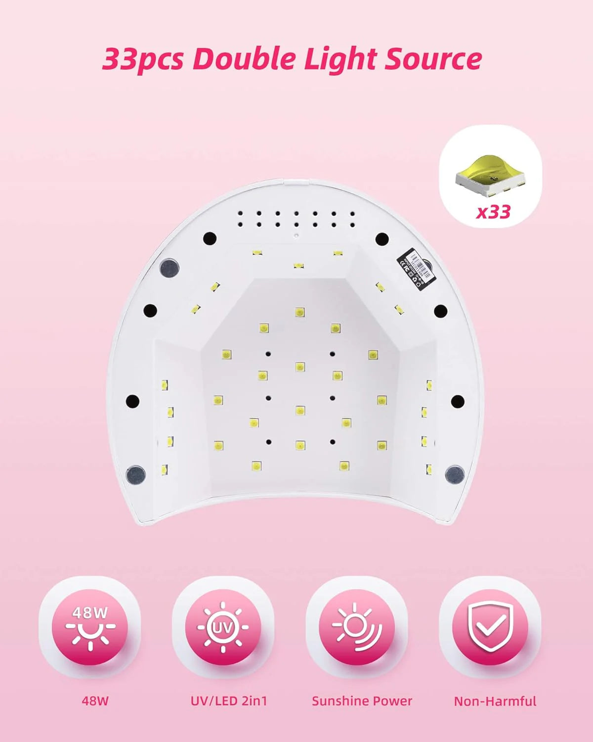 UV/LED-Lampe SUN 2C Original 48W