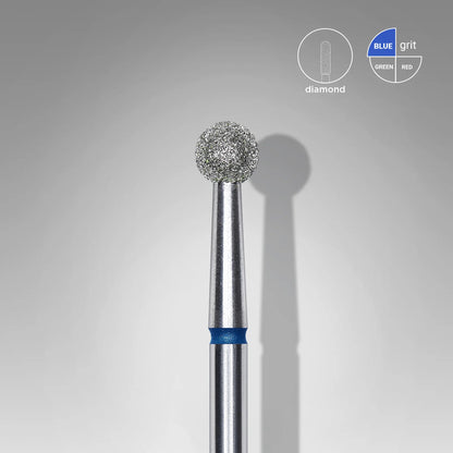 STALEKS EXPERT Diamantfräser Kugel blau, Durchmesser 4 mm
