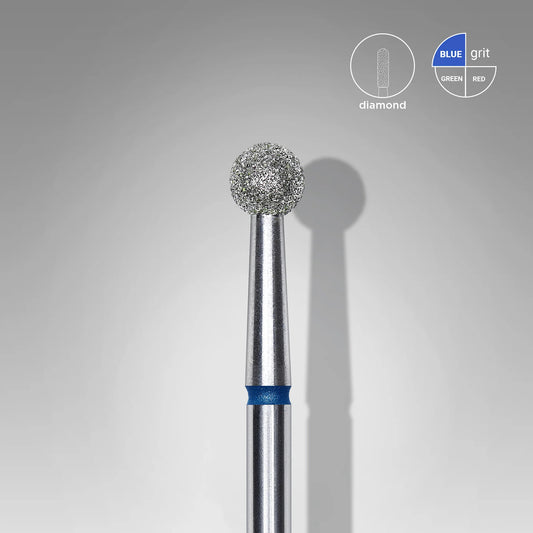 STALEKS EXPERT Diamantfräser Kugel blau, Durchmesser 4 mm
