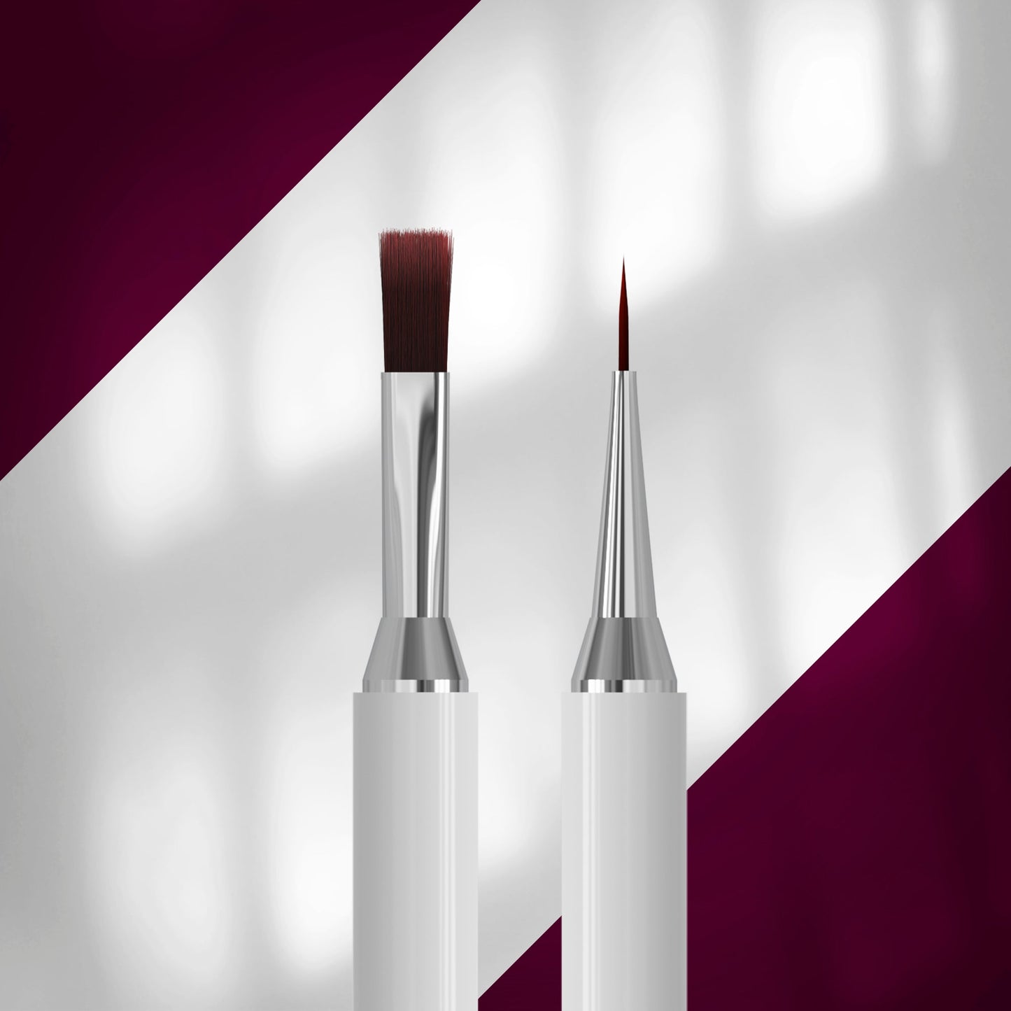 Staleks EXCLUSIVE 08/03 Doppelseitiger Pinsel Gel 10 mm Liner 10 mm