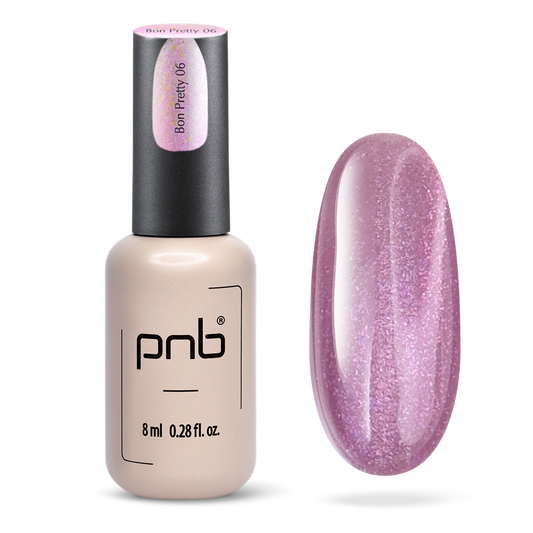 PNB Magnetic Gel Polish Glamour Cat, 06 Bon Pretty, 8ml