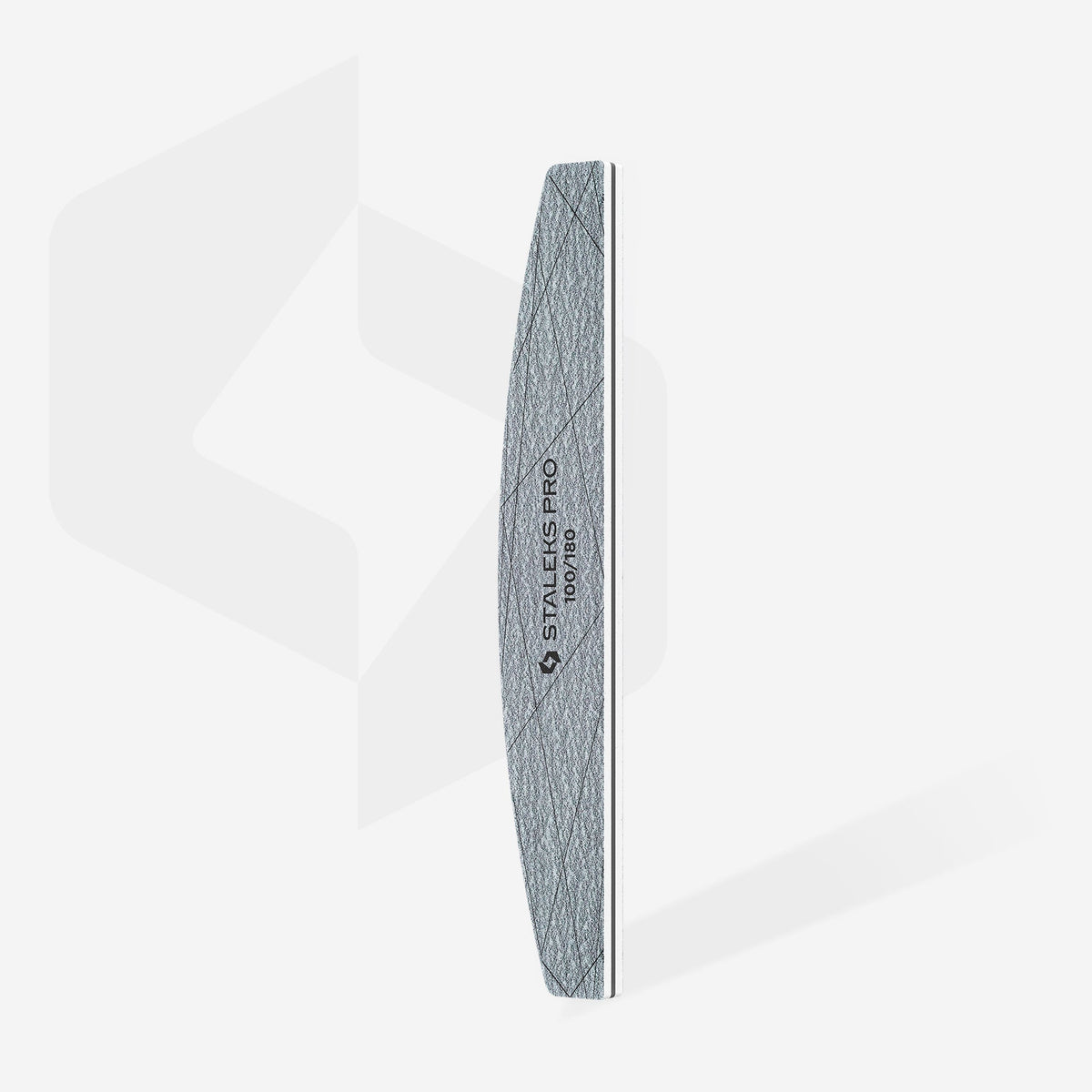 STALEKS PRO SMART 40 – Mineral-Nagelfeilen Halbmond, 25 Stück