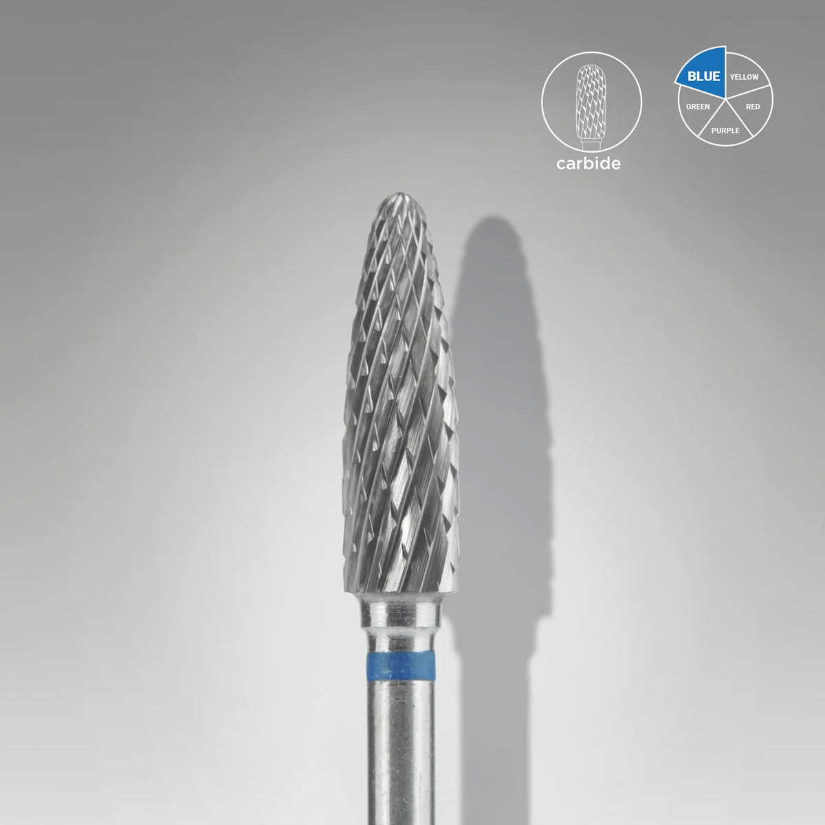 STALEKS PRO EXPERT – Hartmetallfräser mit blauer Markierung, Ø 4 mm, Arbeitslänge 14 mm
