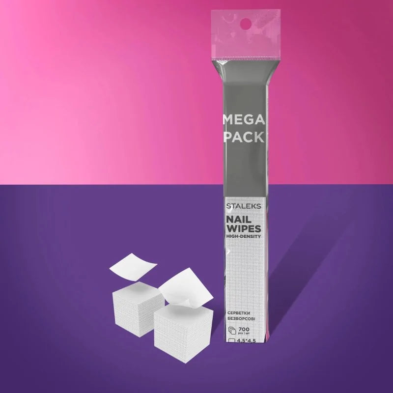 STALEKS Nail Wipes High-Density – fusselfreie Tücher, 700 Stk.