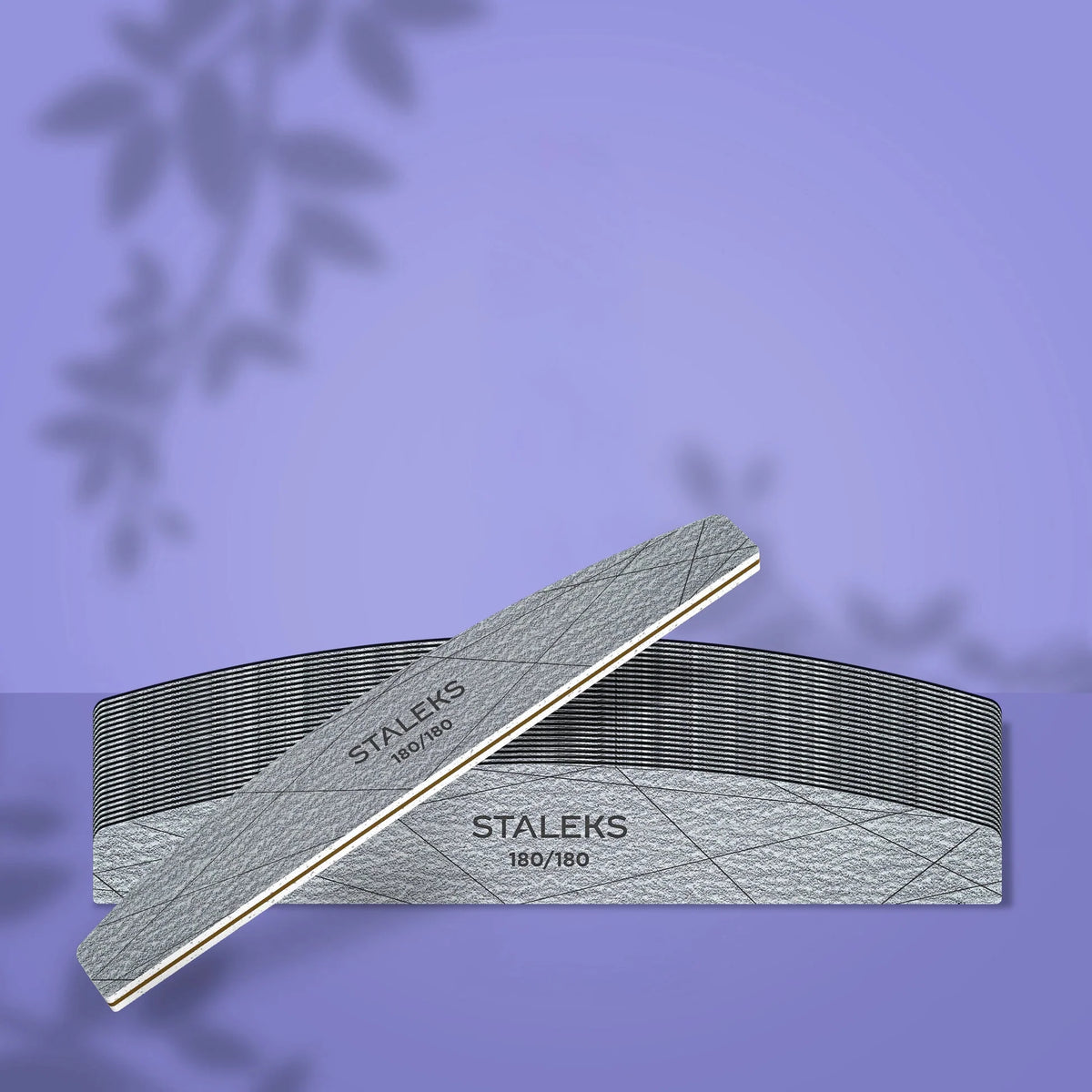 STALEKS PRO SMART 40 – Mineral-Nagelfeilen Halbmond, 25 Stück