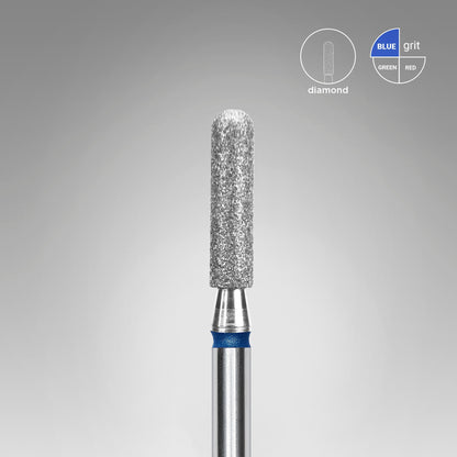 STALEKS EXPERT Diamantfräser Abgerundeter Zylinder blau, Ø 2,5 mm