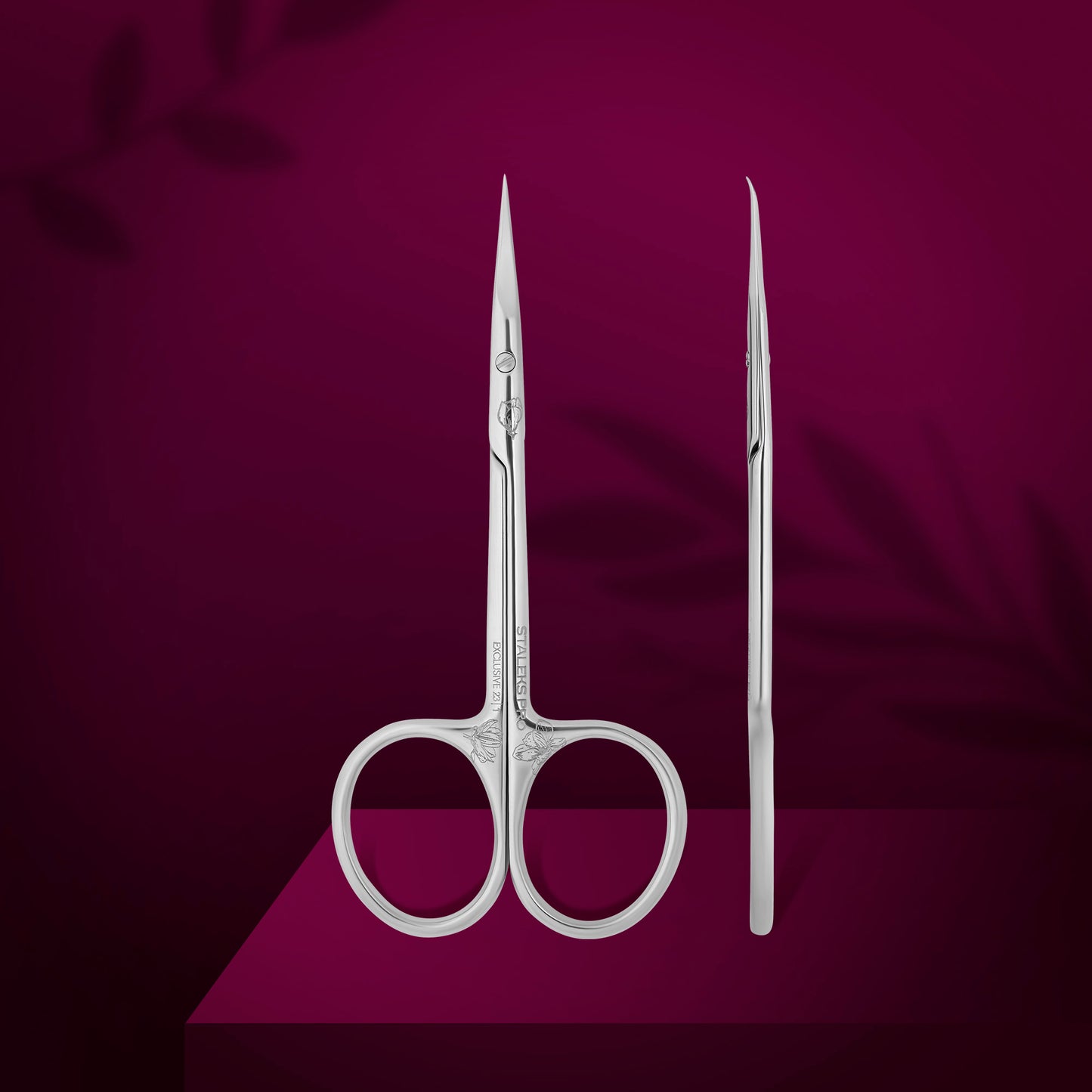 Staleks Professional cuticle scissors with hook EXCLUSIVE 23 TYPE 1