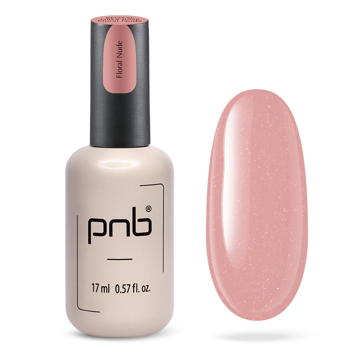PNB UV/LED Revital Fiber Base, Floral Nude, HEMA FREE