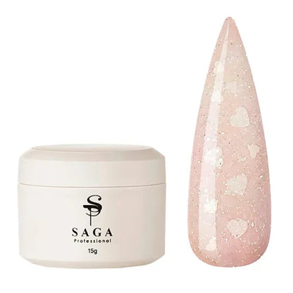 SAGA Professional Builder Gel Heart 02, 15 g