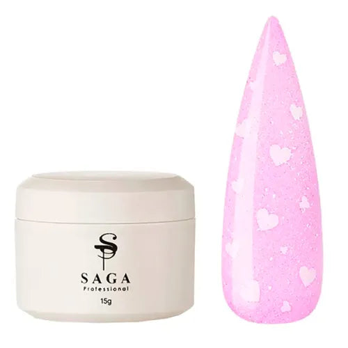 SAGA Professional Builder Gel Heart 04, 15 g