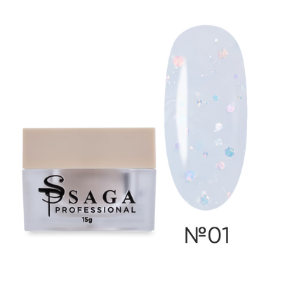 SAGA Professional Liquid Party Gel 01, 15 g