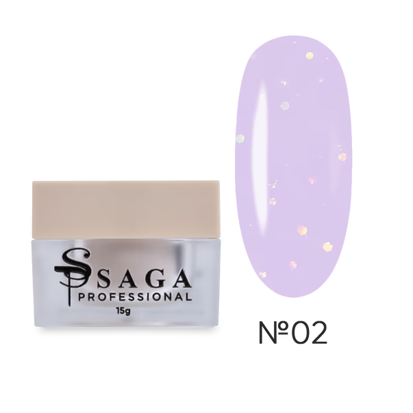 SAGA Professional Liquid Party Gel 02, 15 g