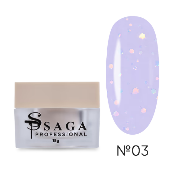 SAGA Professional Liquid Party Gel 03, 15 g
